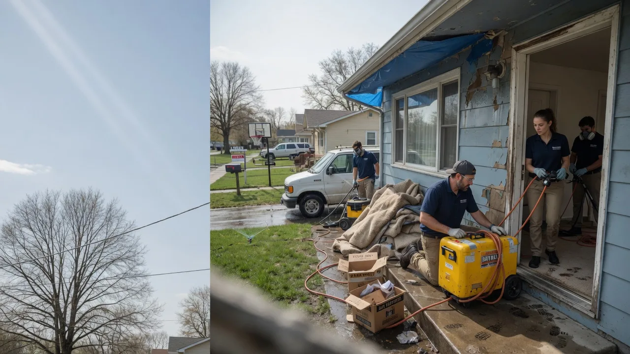 Basement Flood Cleanup in Rockwell City, IA near me